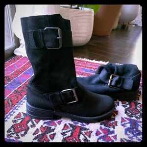 7.5 leather boots